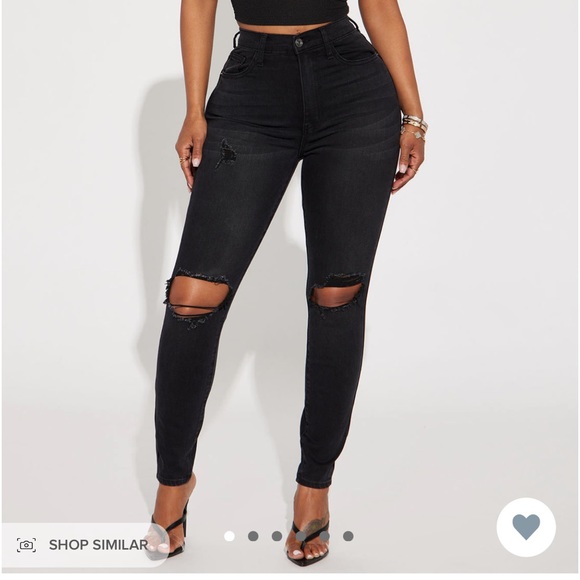 Fashion Nova Show Off Booty Lifter Stretch Skinny Jeans - Picture 1 of 3